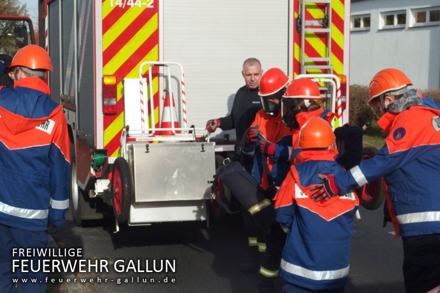 Berufsfeuerwehr-Wochenende unserer Jugendfeuerwehr